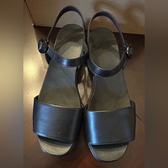 NIB Camper Misia Platform Sandals EU 40 US 9 Black - Picture 3 of 12